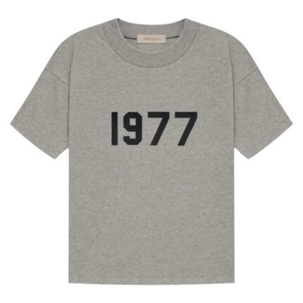 Essentials 1977 t Shirt Dark Gray