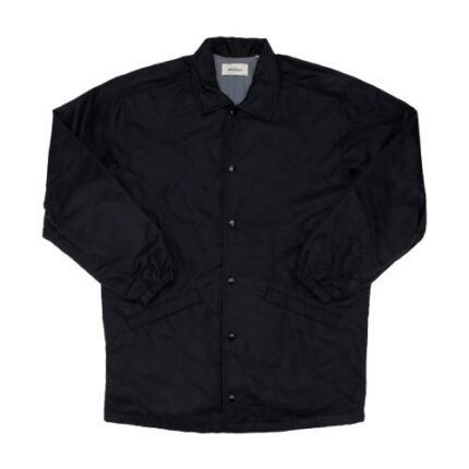 Essentials Fear of God Coach Black Jacket