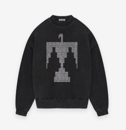 Essentials Thunderbird Crewneck Sweatshirt Black